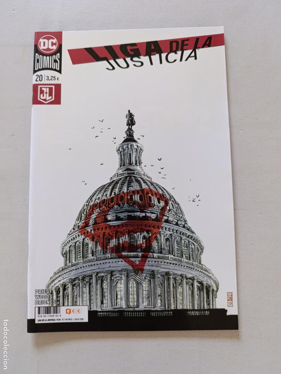 C&oacute;mics: LIGA DE LA JUSTICIA N&ordm; 20 - DC - ECC (357)
