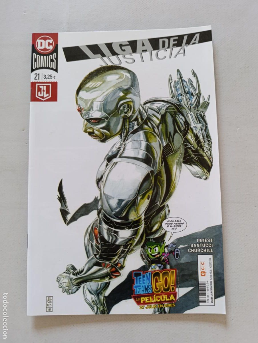 C&oacute;mics: LIGA DE LA JUSTICIA N&ordm; 21 - DC - ECC (357)