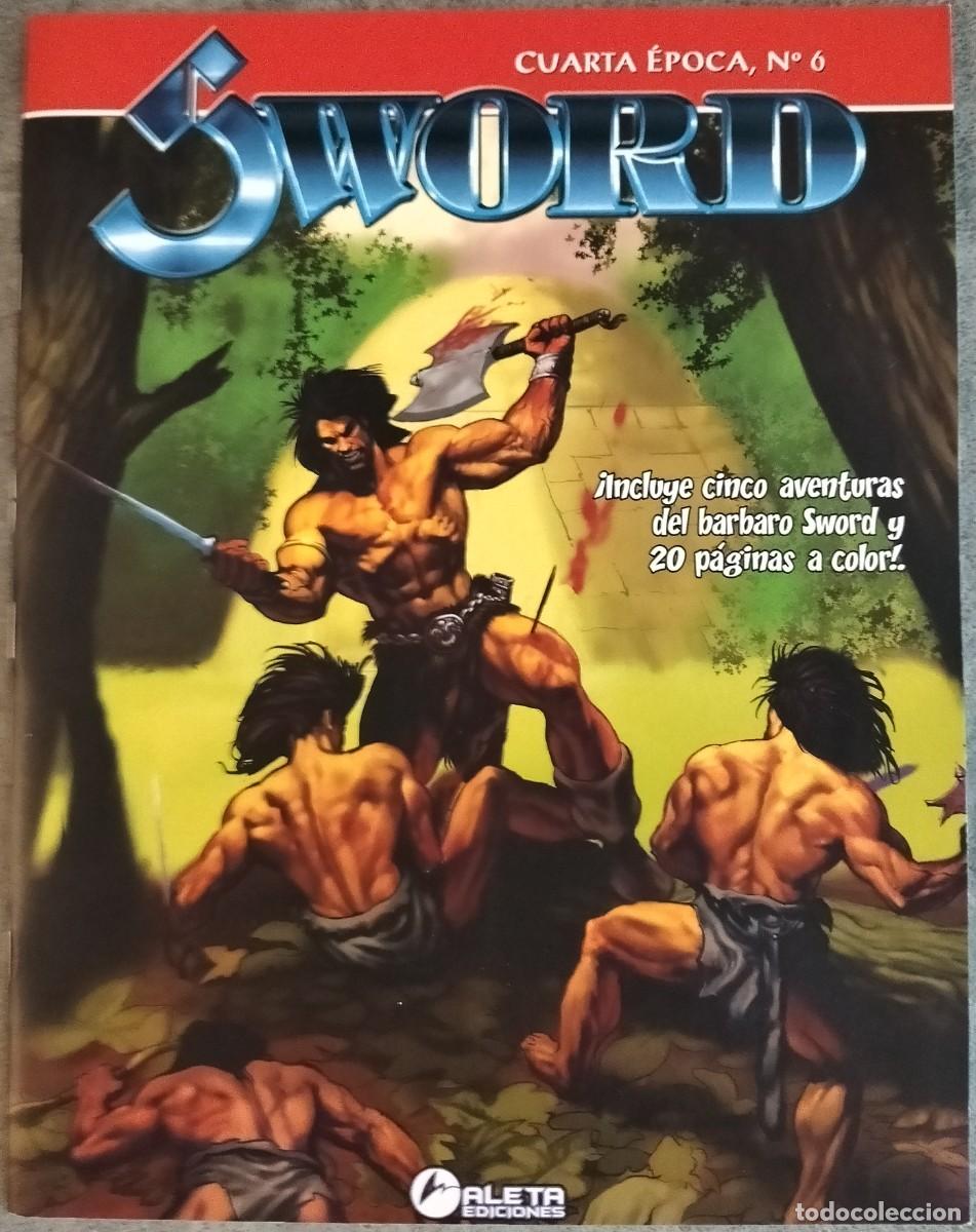 C&oacute;mics: SWORD. CUARTA &Eacute;POCA, N&ordm; 6 - ALETA EDICIONES - Foto 1