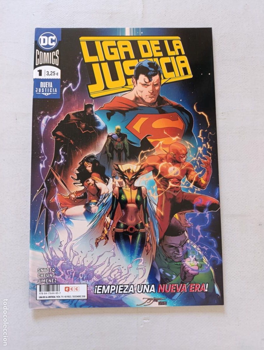 C&oacute;mics: LIGA DE LA JUSTICIA N&ordm; 1 - DC - ECC (373)