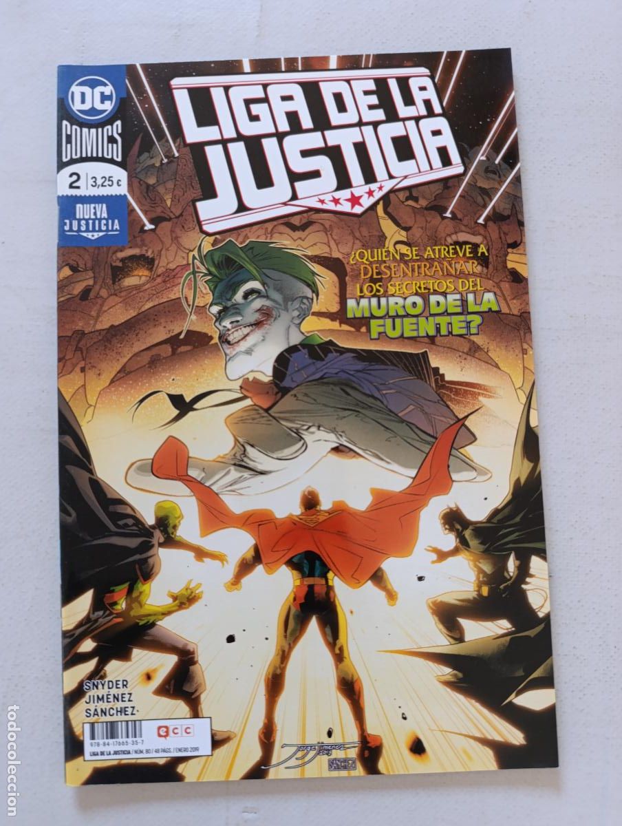 C&oacute;mics: LIGA DE LA JUSTICIA N&ordm; 2 - DC - ECC (373)