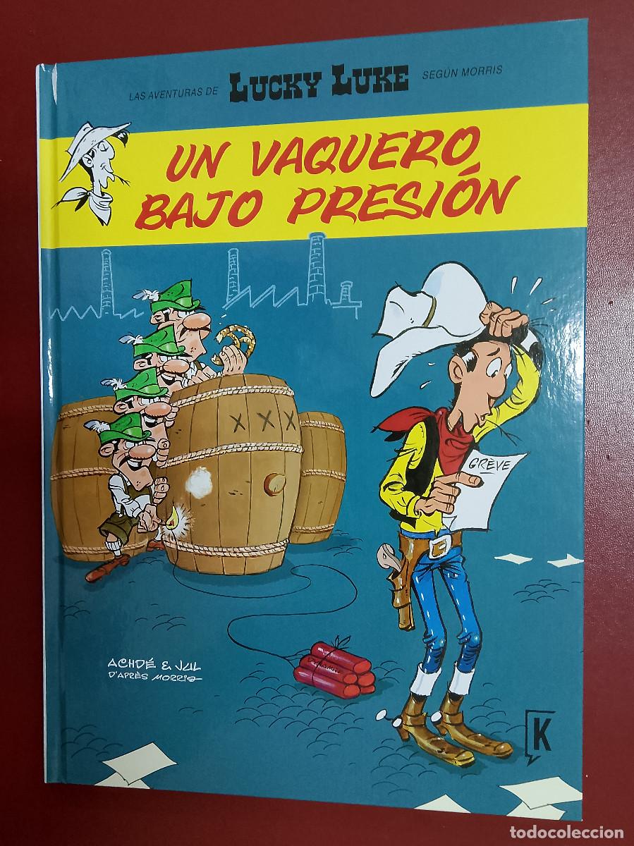 C&oacute;mics: Achd&eacute; y Jul: Lucky Luke. Un vaquero bajo presi&oacute;n (Ediciones Kraken. 2025)