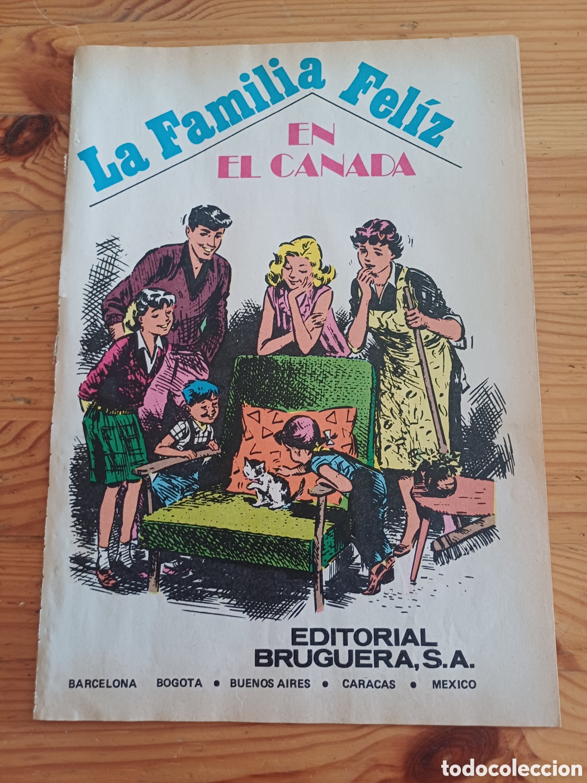 C&oacute;mics: La familia feliz en Canada Editorial Bruguera