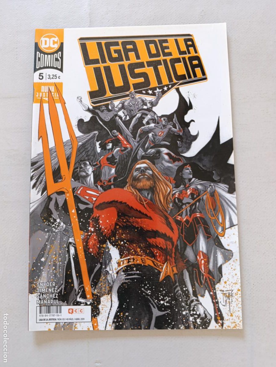 C&oacute;mics: LIGA DE LA JUSTICIA N&ordm; 5 - DC - ECC (373)