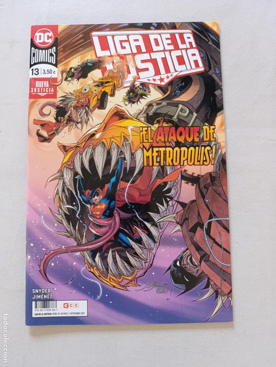 C&oacute;mics: LIGA DE LA JUSTICIA N&ordm; 13 - DC - ECC (373)