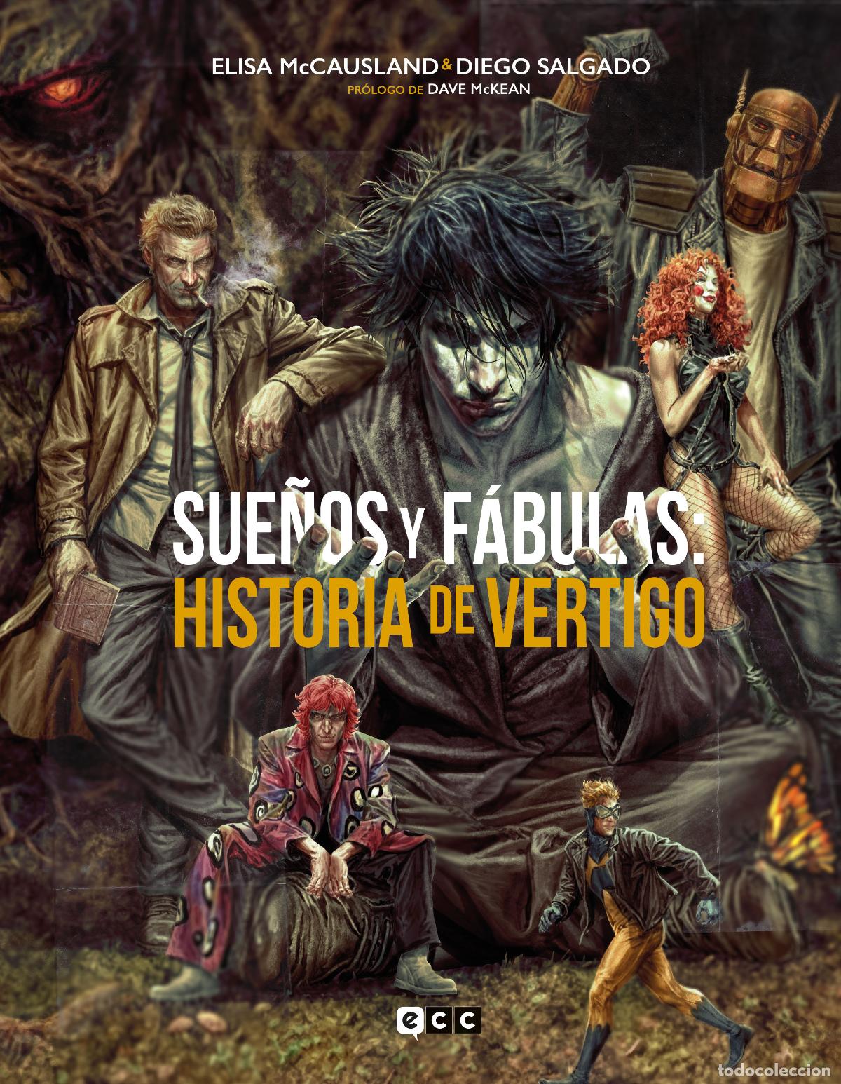C&oacute;mics: Sue&ntilde;os y f&aacute;bulas: Historia de Vertigo (Segunda edici&oacute;n) - Elisa McCausland, Diego Salgado, VV. AA.