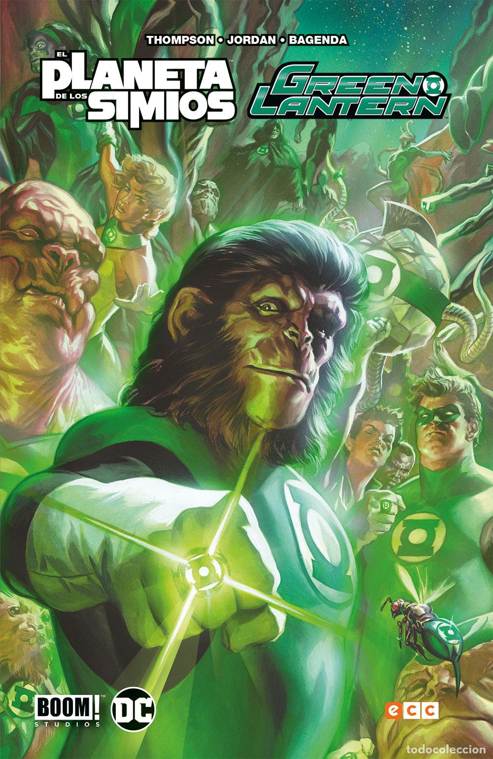 C&oacute;mics: Green Lantern/El Planeta de los Simios - Justin Jordan, Robbie Thompson, Barnaby Bagenda
