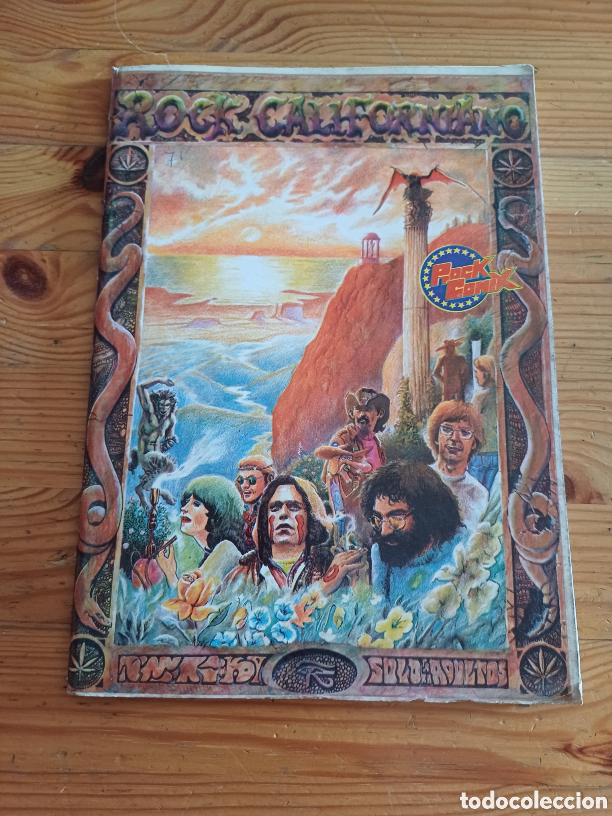 C&oacute;mics: Rock Californiano 5 Rock Comix Luis Zanoletty J. Massanes Edipress