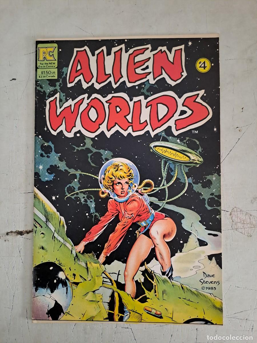 C&oacute;mics: Alien worlds 4 en muy buen estado Bolsa DA