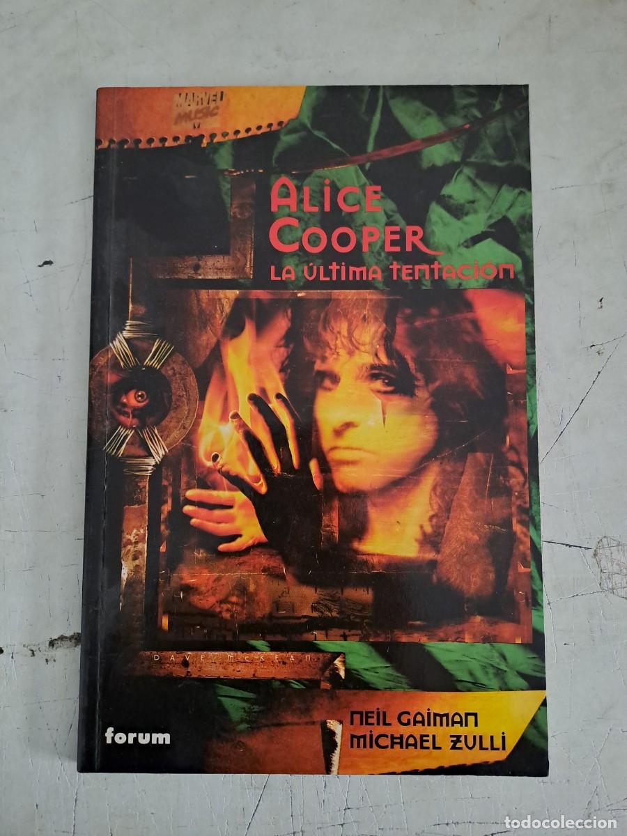 C&oacute;mics: Alice Cooper, la ultima tentaci&oacute;n, F&oacute;rum en muy buen estado Bolsa DA