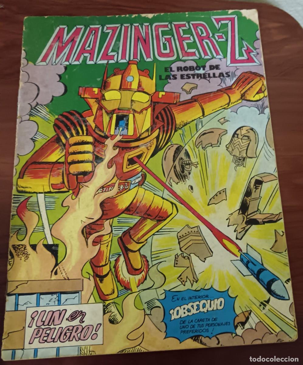 C&oacute;mics: MAZINGER-Z EL ROBOT DE LAS ESTRELLAS N&ordm; 2 &iexcl;LIN EN PELIGRO! EDIVAL A&Ntilde;O 1978 SIN CARETA