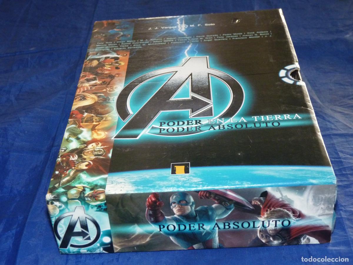 C&oacute;mics: Estuche Avengers. Poder De La Tierra + Poder Absoluto (Pack Dolmen) OREFSLL - Foto 1