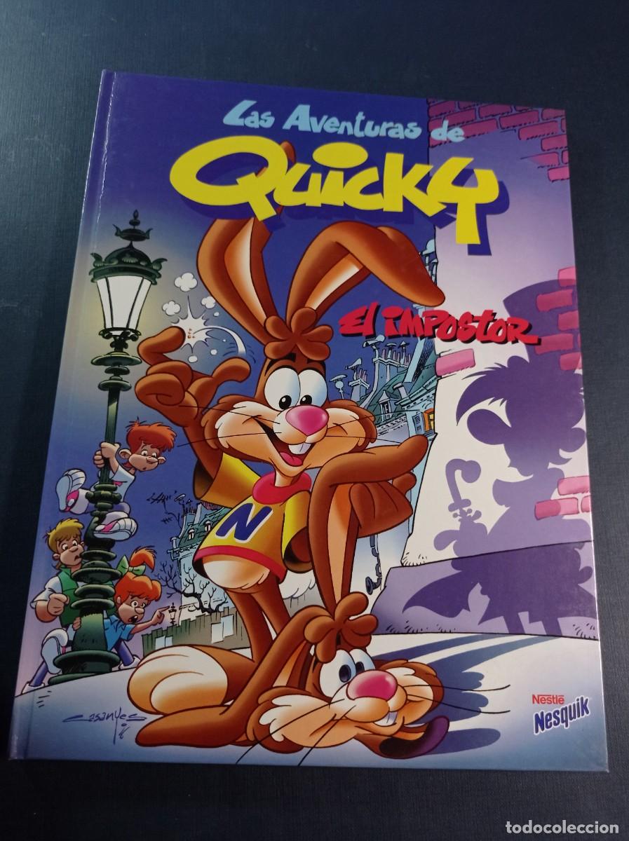 C&oacute;mics: LAS AVENTURAS DE QUICKY N&ordm; 1. EL IMPOSTOR. RAM&Oacute;N MAR&Iacute;A CASA&Ntilde;AS, CASANYES. NESTLE, 1996. VER ++++