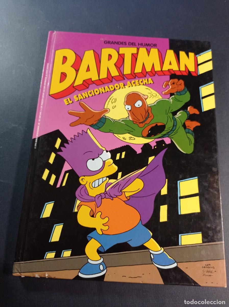 C&oacute;mics: BARTMAN EL SANCIONADOR ACECHA. LOS SIMPSON. MATT GROENING. EL PERI&Oacute;DICO, 1997. VER +++