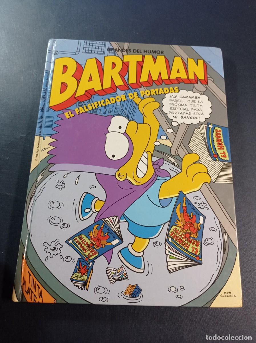 C&oacute;mics: BARTMAN EL FALSIFICADOR DE PORTADAS. LOS SIMPSON. MATT GROENING. EL PERI&Oacute;DICO, 1997. VER +++