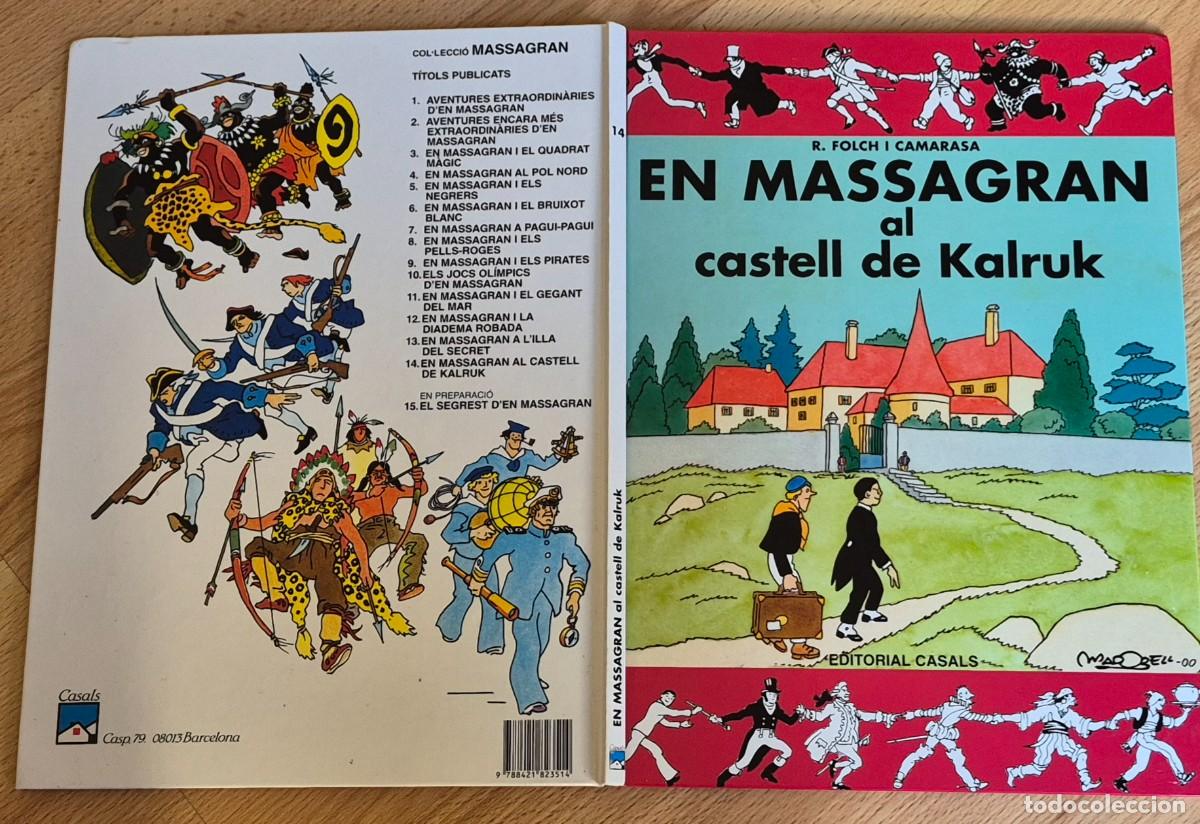 C&oacute;mics: MADORELL - MASSAGRAN N&ordm; 14 - EN MASSAGRAN AL CASTELL DE KALRUK - CASALS 2000 1A EDICIO - VEGEU DESC.