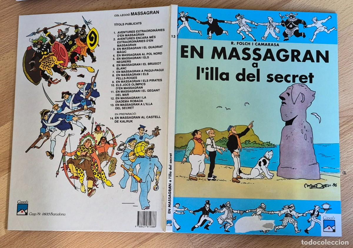 C&oacute;mics: MADORELL - MASSAGRAN N&ordm; 13 - EN MASSAGRAN A L' ILLA DEL SECRET - CASALS 1996 1A EDICIO - VEGEU DESC.