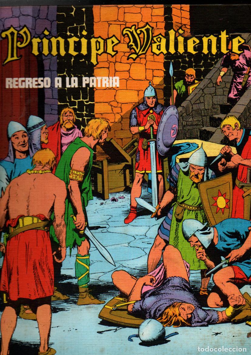 C&oacute;mics: PRINCIPE VALIENTE. HEROES DEL COMIC. TOMO IV. REGRESO A LA PATRIA. BURU LAN 1972