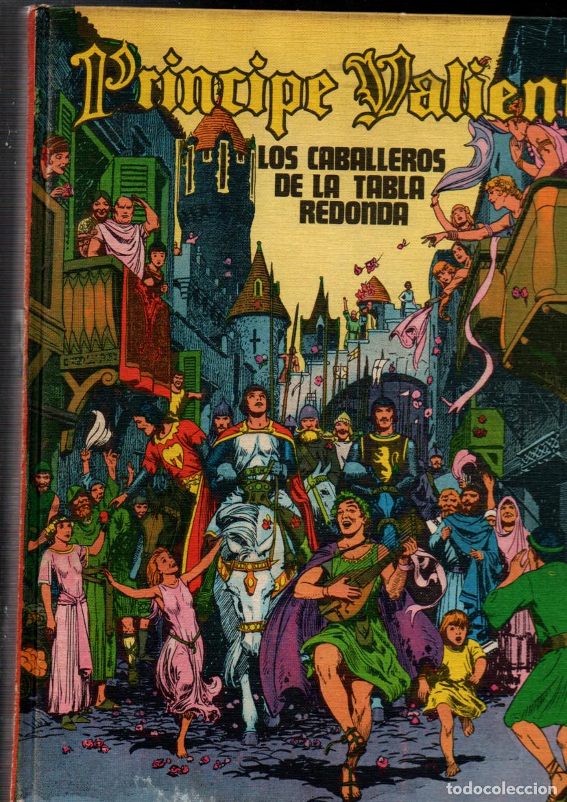 C&oacute;mics: PRINCIPE VALIENTE. HEROES DEL COMIC. TOMO I. LOS CABALLEROS DE LA TABLA REDONDA. BURU LAN 1972