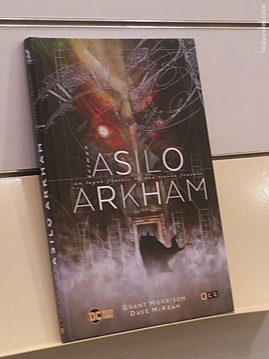C&oacute;mics: BATMAN ASILO ARKHAM GRANT MORRISON TOMO TAPA DURA DC BLACK LABEL - ECC