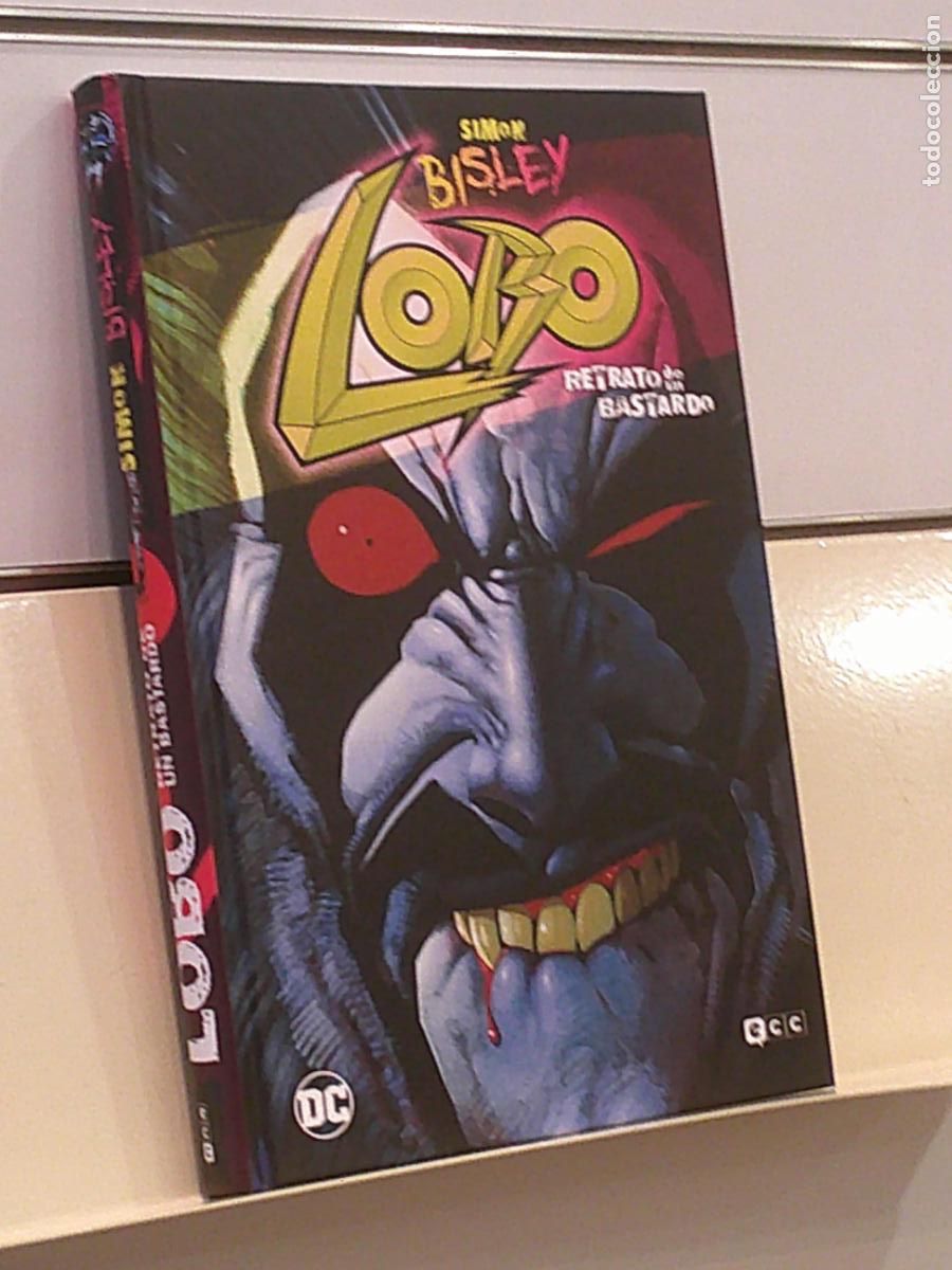 C&oacute;mics: LOBO RETRATO DE UN BASTARDO SIMON BISLEY TOMO TAPA DURA DC - ECC