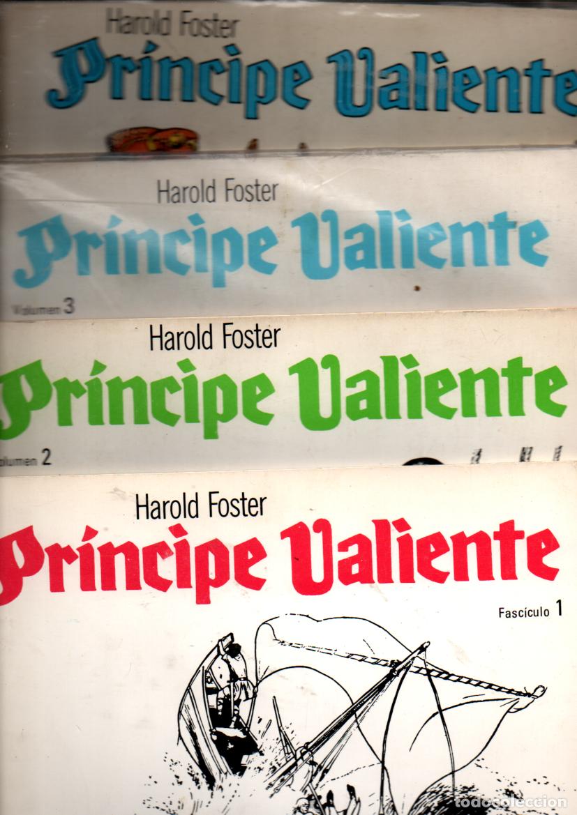 C&oacute;mics: PRINCIPE VALIENTE. HAROLD FOSTER. LOTE DE 8 EJEMPLARES. EDICIONES B. O. 1978. VER DESCRIPCION..