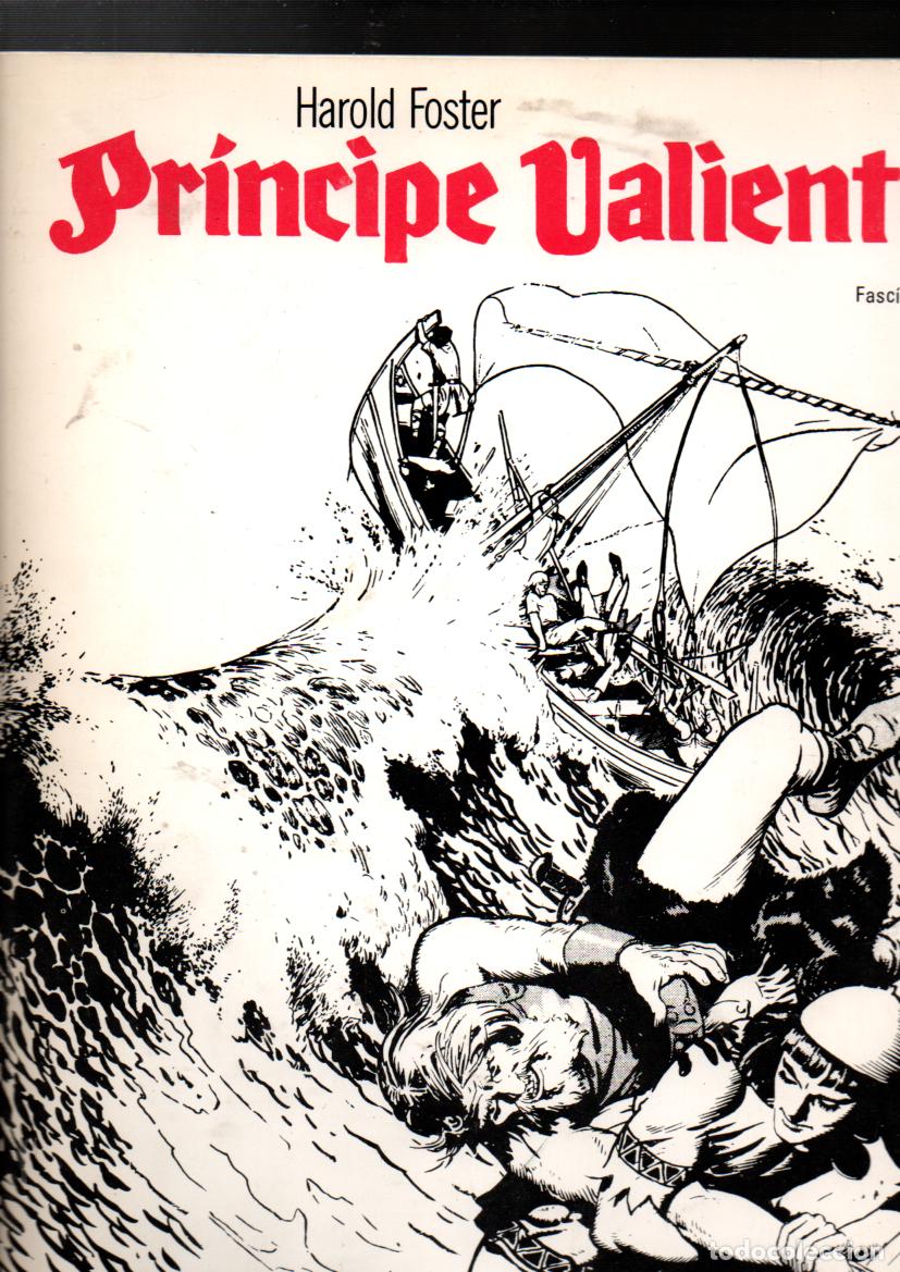 C&oacute;mics: PRINCIPE VALIENTE. HAROLD FOSTER. FASCICULO 1. EDICIONES B. O. 1978.