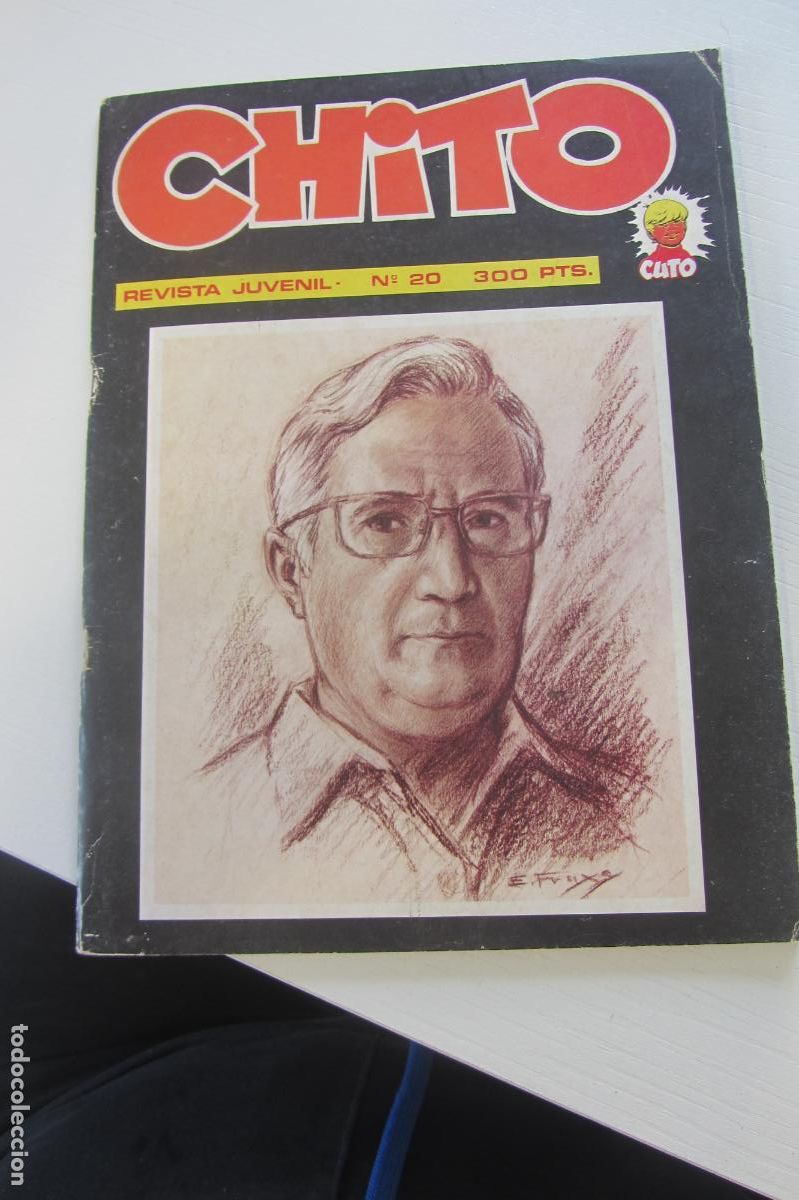C&oacute;mics: CHITO N&ordm; 20 - EXTRAORDINARIO DEDICADO A EMILIO FREIXAS - DIFICIL - 1974 arx40