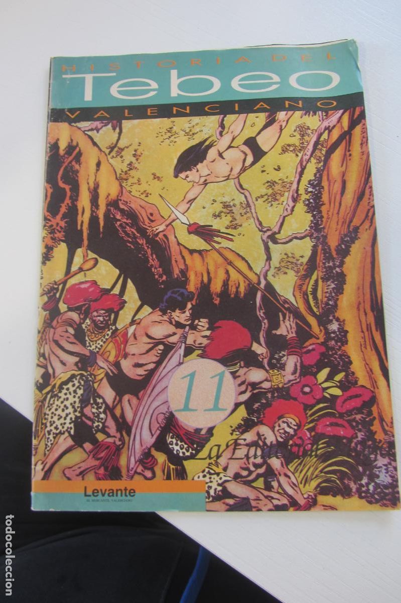 C&oacute;mics: HISTORIA DEL TEBEO VALENCIANO, LEVANTE, N&ordm; 11 LA EDITORIAL MAGA arx40