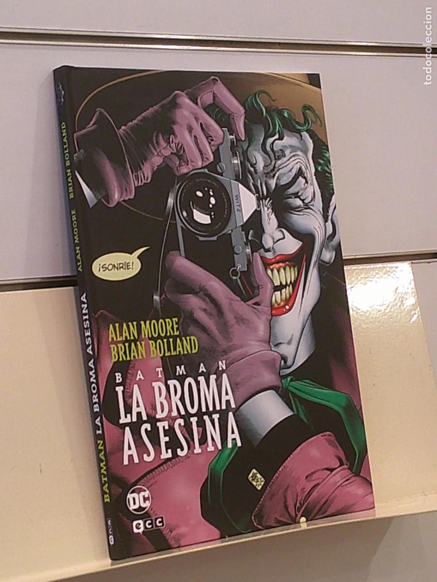 C&oacute;mics: BATMAN LA BROMA ASESINA ALAN MOORE TOMO TAPA DURA DC - ECC