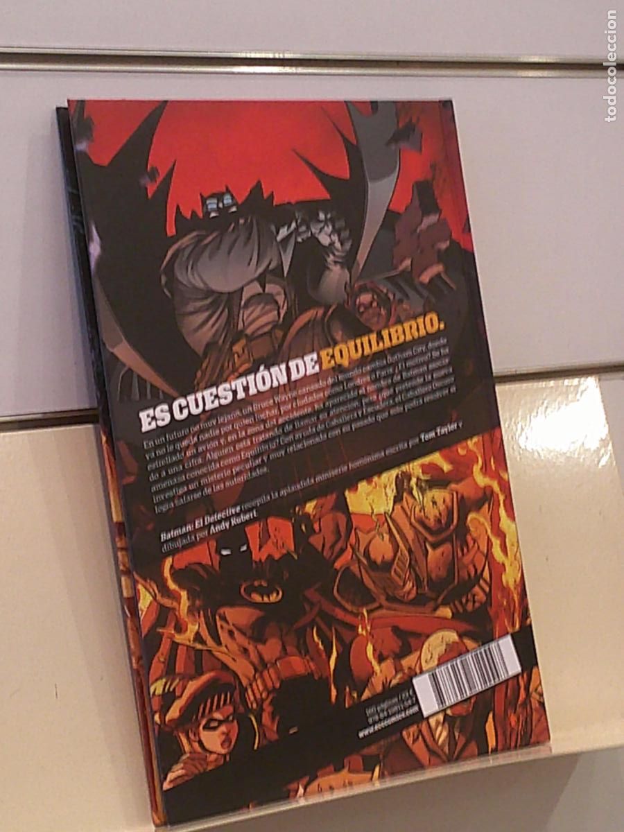 C&oacute;mics: BATMAN EL DETECTIVE TOM TAYLOR & ANDY KUBERT TOMO TAPA DURA DC - ECC - Foto 2