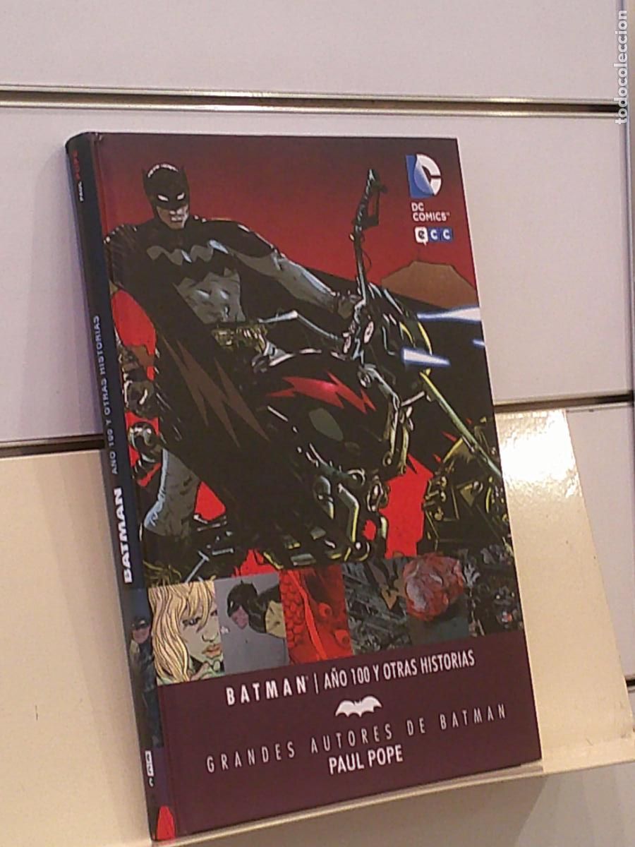 C&oacute;mics: GRANDES AUTORES BATMAN PAUL POPE A&Ntilde;O 100 Y OTRAS HISTORIAS TOMO TAPA DURA DC - ECC