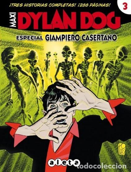 C&oacute;mics: MAXI DYLAN DOG N&ordm; 3 ESPECIAL GIAMPIERO CASERTANO - ALETA - ESTADO EXCELENTE - OFM15