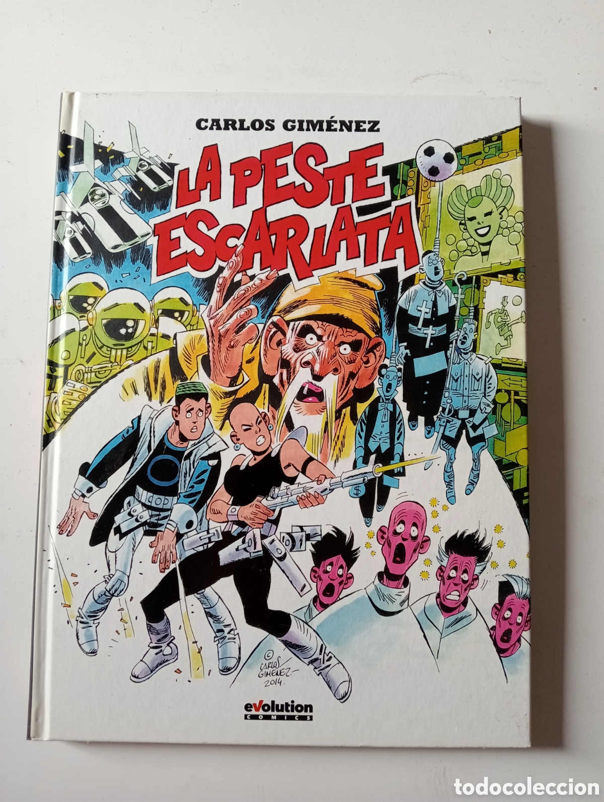 C&oacute;mics: LA PESTE ESCARLATA CARLOS GIM&Eacute;NEZ EVOLUTION COMIVS - Foto 1
