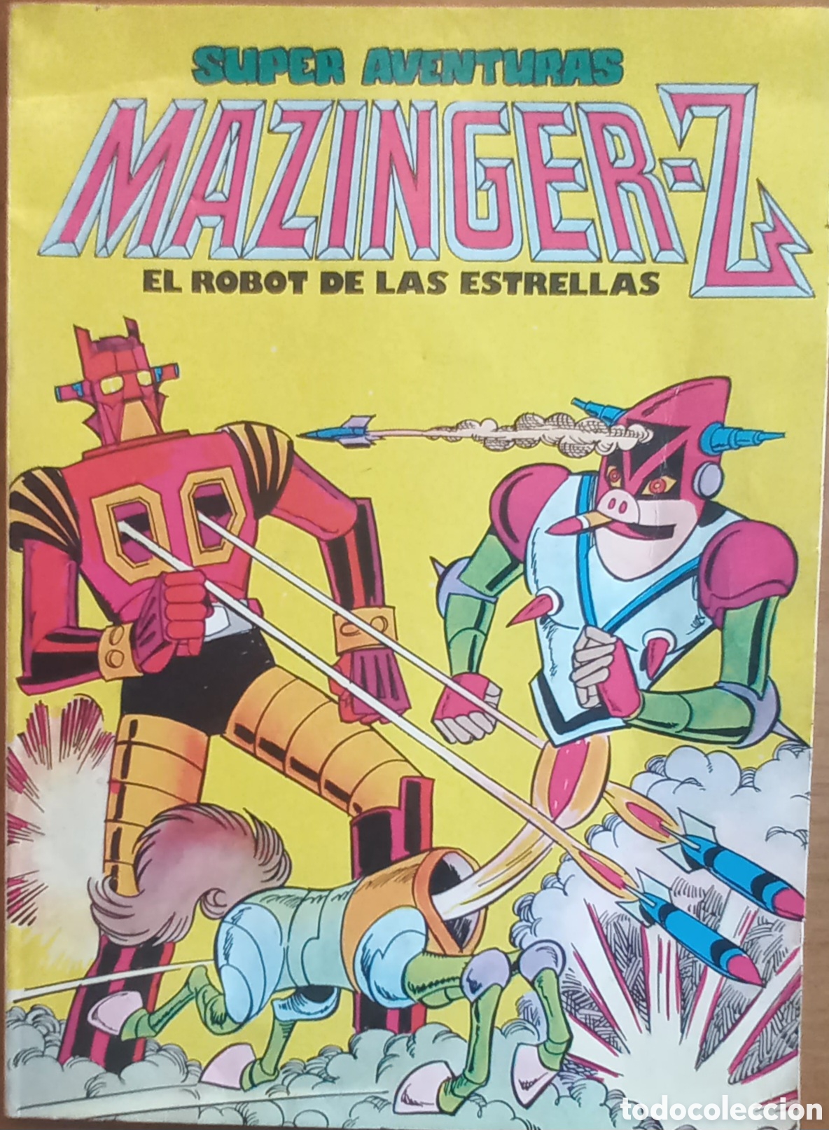 C&oacute;mics: SUPER AVENTURAS - MAZINGER-Z - EL ROBOT DE LAS ESTRELLAS - TOMO 3 - 1978