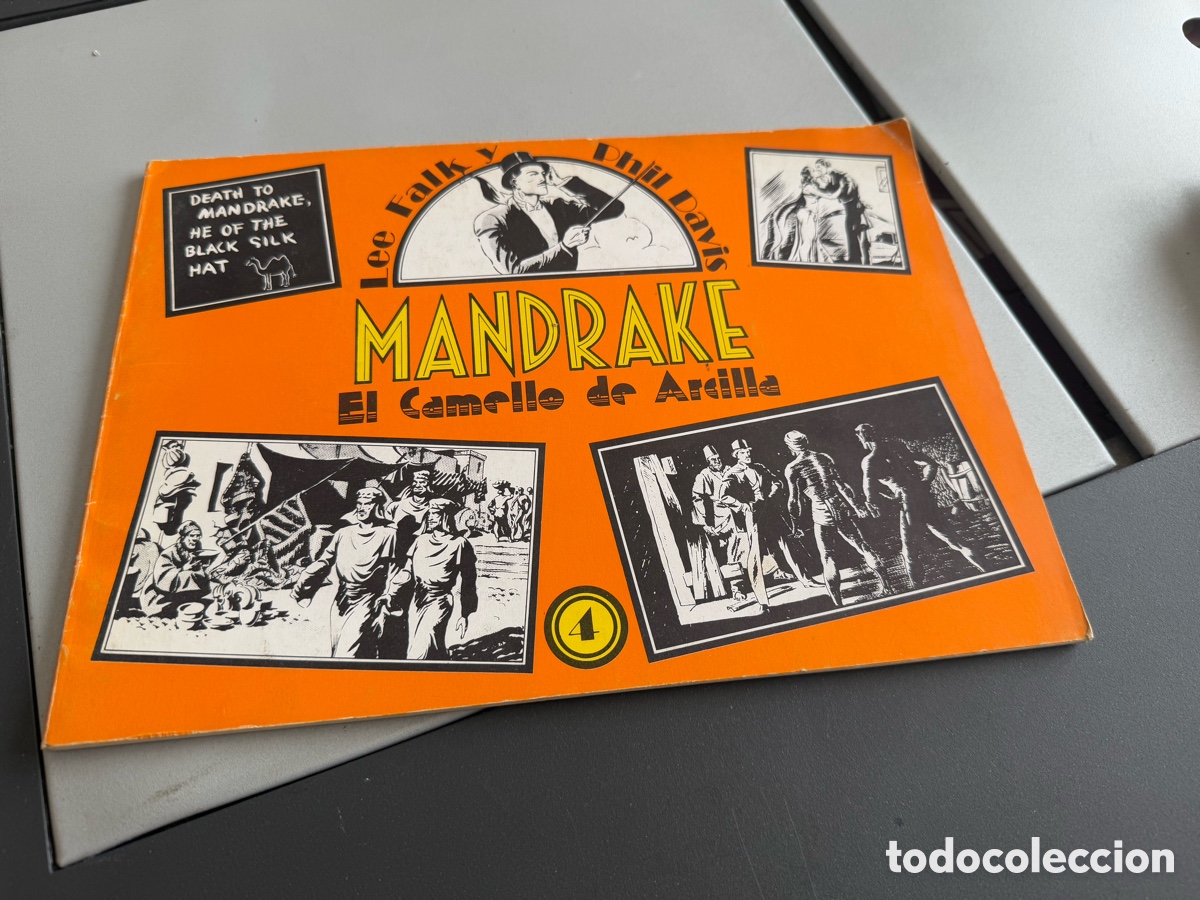 C&oacute;mics: MANDRAKE 4. EL CAMELLO DE ARCILLA (Lee Falk / Phil Davis) Joaqu&iacute;n Esteve, 1981