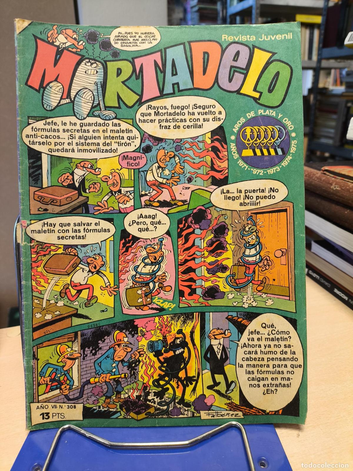 C&oacute;mics: REVISTA JUVENIL MORTADELO A&Ntilde;O VII - N&ordm; 308 -