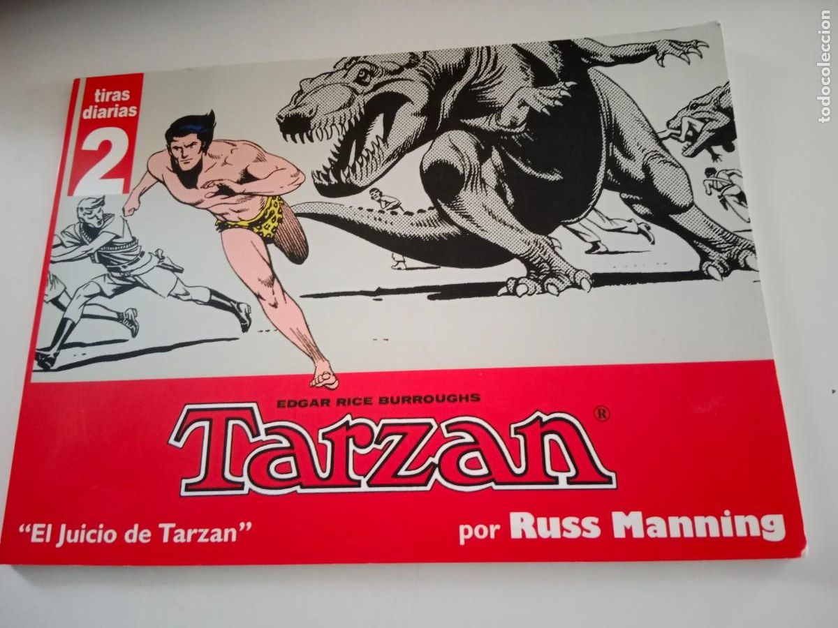 C&oacute;mics: TARZ&Aacute;N. EL JUICIO DE TARZ&Aacute;N. TIRAS DIARIAS N&deg;. 2 RUSS MANNING