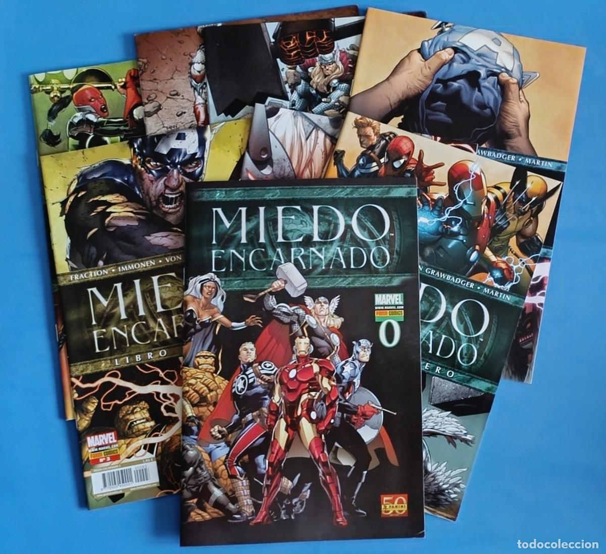 C&oacute;mics: Miedo Encarnado - la serie completa - 8 n&uacute;meros