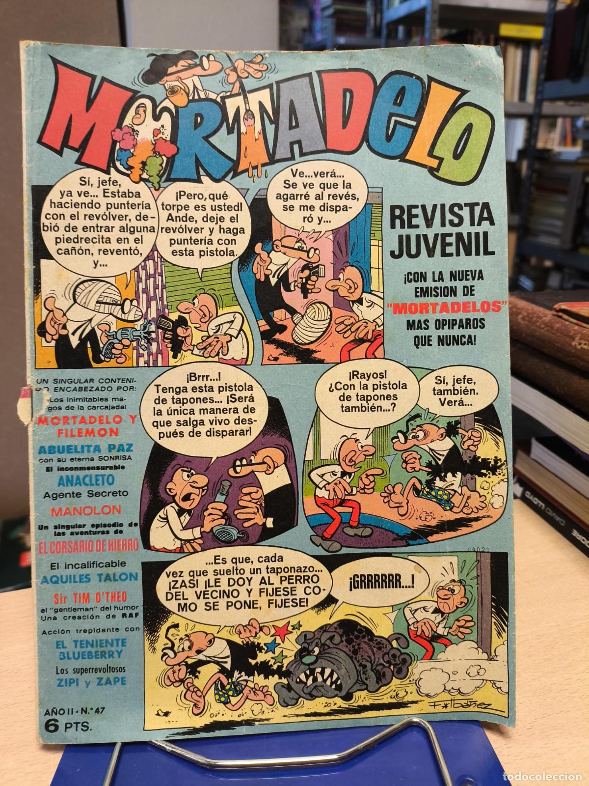 C&oacute;mics: REVISTA JUVENIL MORTADELO A&Ntilde;O III - N&ordm; 47 -BRUGUERA -