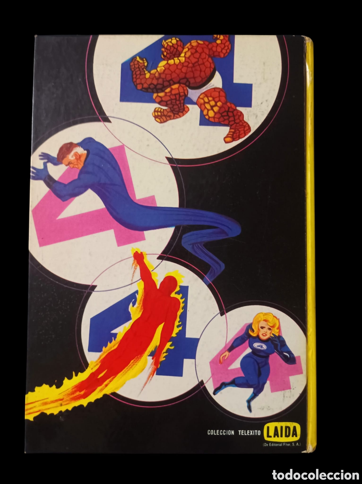C&oacute;mics: COMIC LOS 4 FANTASTICOS. MARVEL.EDICIONES LAIDA DE EDITORIAL FHER. - Foto 2