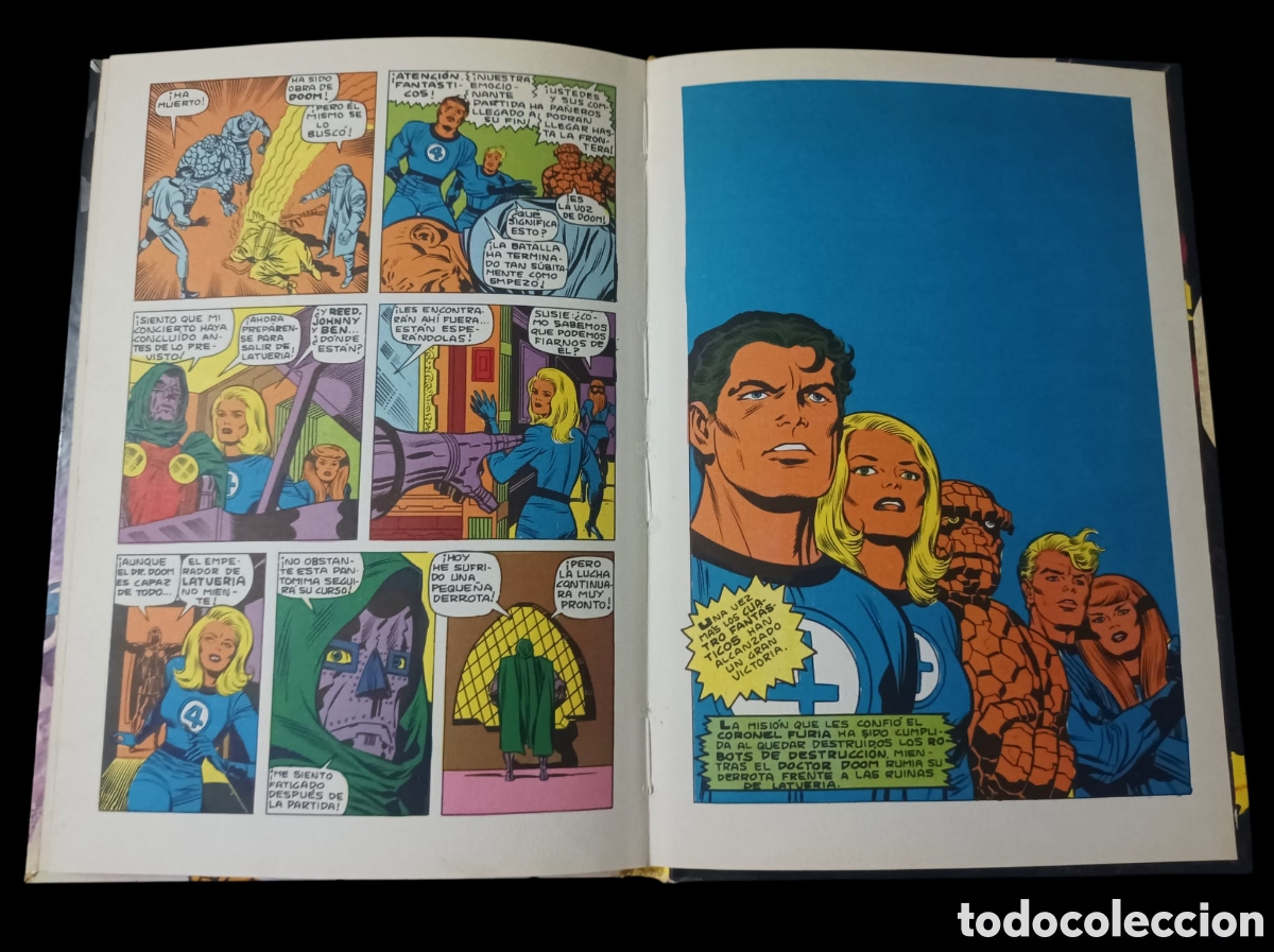 C&oacute;mics: COMIC LOS 4 FANTASTICOS. MARVEL.EDICIONES LAIDA DE EDITORIAL FHER. - Foto 5