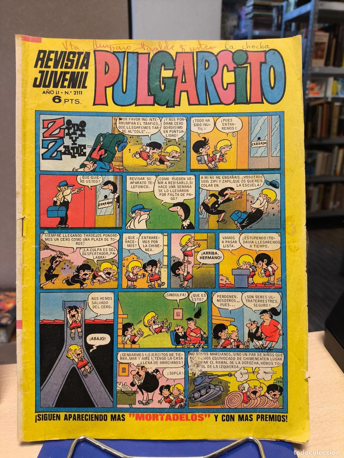 C&oacute;mics: PULGARCITO REVISTA JUVENIL - A&Ntilde;O LI - N&ordm; 2111 - BRUGUERA -