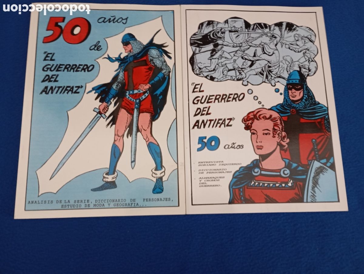 C&oacute;mics: EL GUERRERO DEL ANTIFAZ 50 A&Ntilde;OS 2 TOMOS- CLUB VALLISOLETANO DEL TEBEO