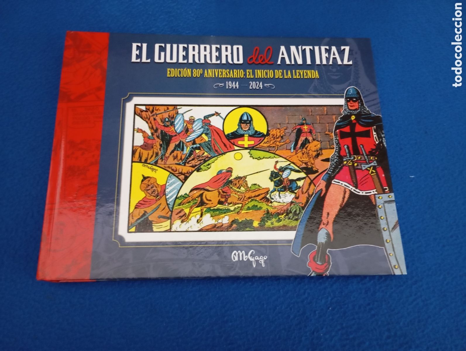 C&oacute;mics: EL GUERRERO DEL ANTIFAZ - EDICI&Oacute;N 80&ordm; ANIVERSARIO: EL INICIO DE LA LEYENDA - 1944-2024