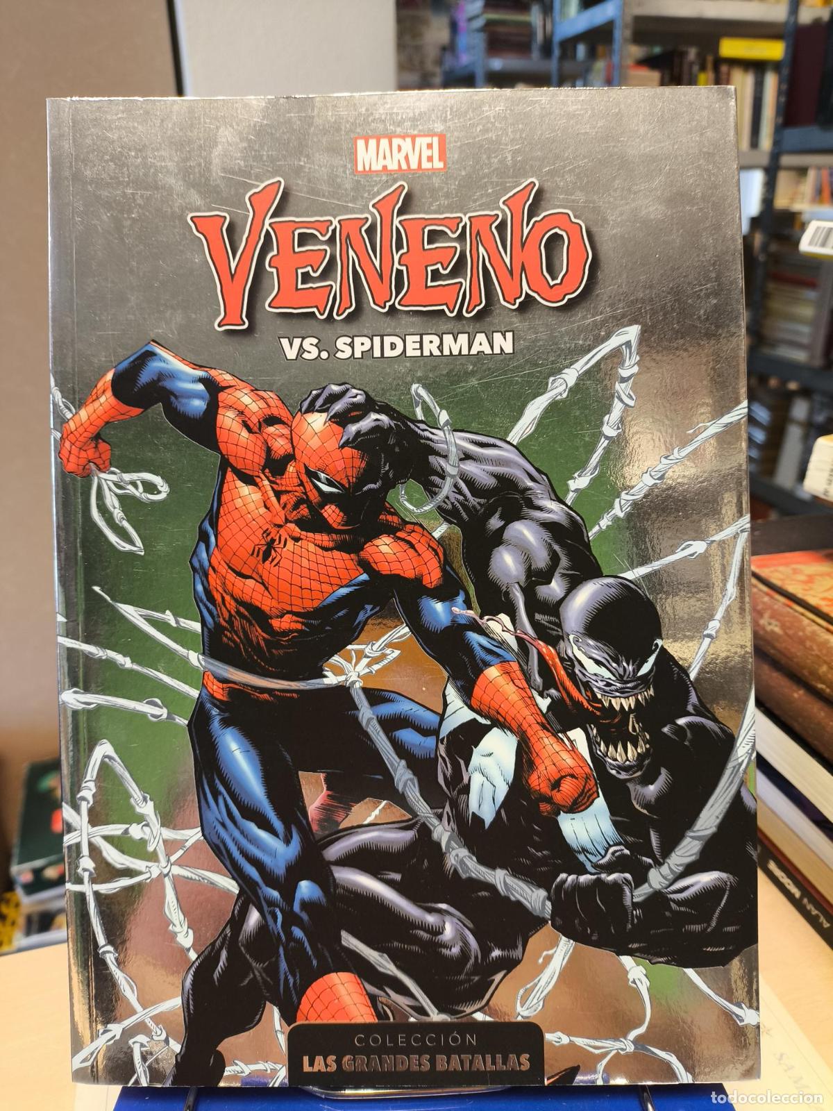 C&oacute;mics: LAS GRANDES BATALLAS N&ordm; 7 - VENENO VS. SPIDERMAN - PANINI 2021 - BUEN ESTADO. - David Michelinie, To