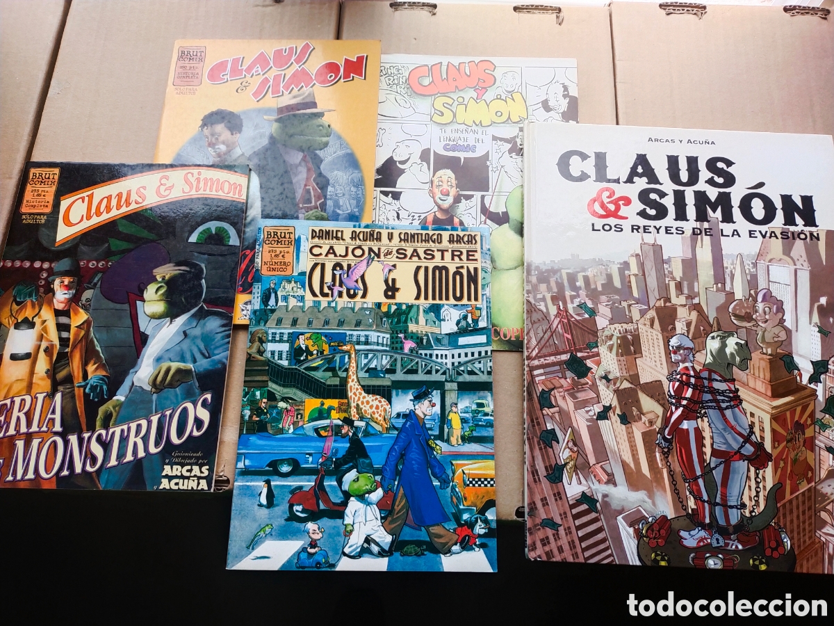 C&oacute;mics: Claus y Sim&oacute;n (Arcas y Acu&ntilde;a)