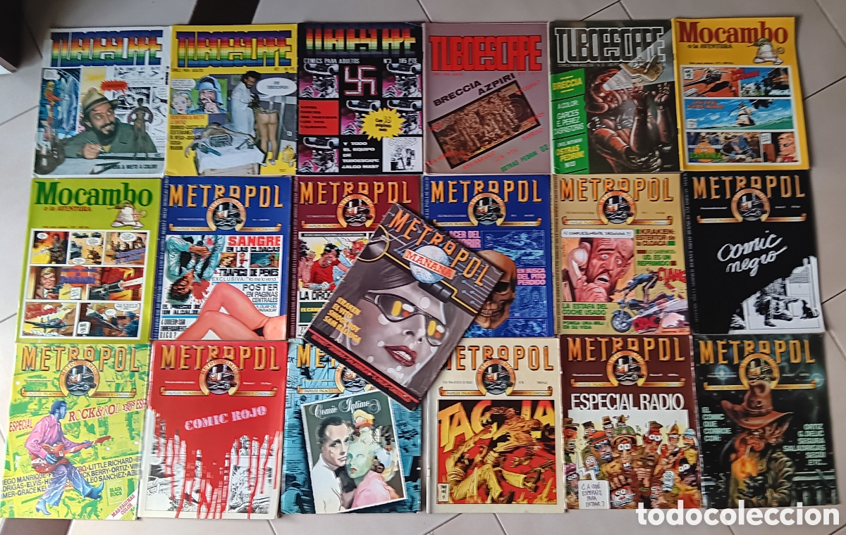 C&oacute;mics: TEBEOS-COMICS GOYO ● METROPOL MOCAMBO Y TUBOESCAPE ● COMPLETAS ● UU99 X0224 ●