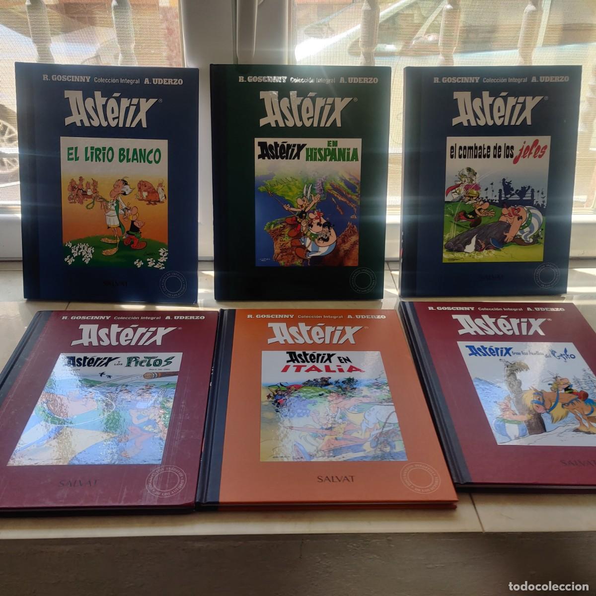 C&oacute;mics: Lote de 6 comic de Asterix