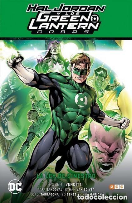 C&oacute;mics: HAL JORDAN Y LOS GREEN LANTERN CORPS VOL. 1 LA LEY DE SINESTRO - ECC - CARTONE - IMPECABLE - OFM15